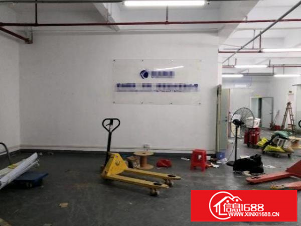 宝安沙井后亭地铁口附近楼上350平方带装修厂房出租