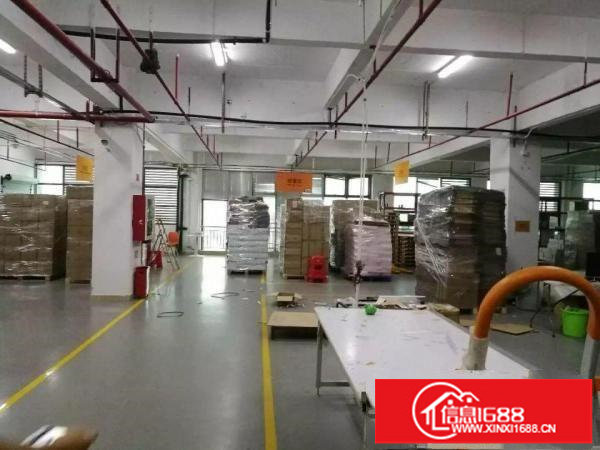 布吉科技园楼上2180平米现成水电办公室精装修出租