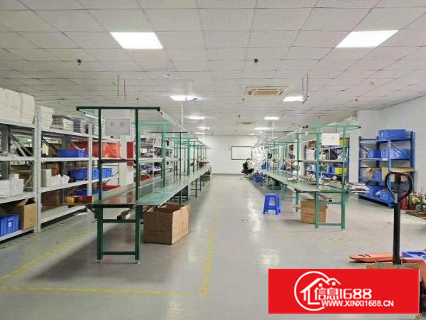 塘厦科苑城二楼800平洁净车间出租，现成豪华装修，价格好谈