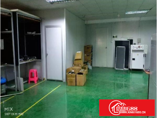 凤岗雁田880平米带无尘车间豪华装修厂房招租