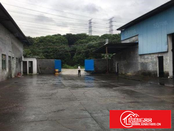 塘厦林村靠山独院单一层厂房，面积1300平，租金20可做污染