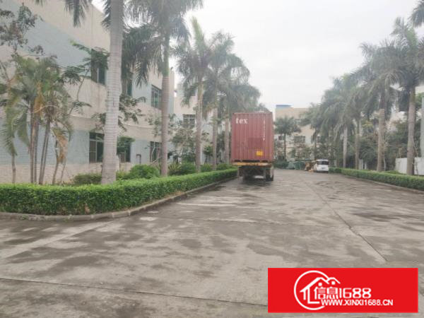 清溪三中大型工业园新出厂房一楼高度5米400平米出租现成行车