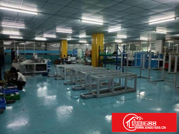 笋盘深圳横岗工业区楼上1200方，空地大，带办公室刷地坪漆