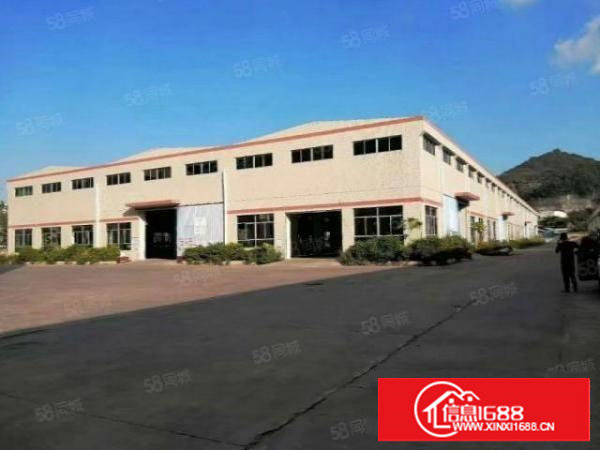 塘厦大坪独院单一层钢构厂房出租，双层牛角大行车电大滴水10米