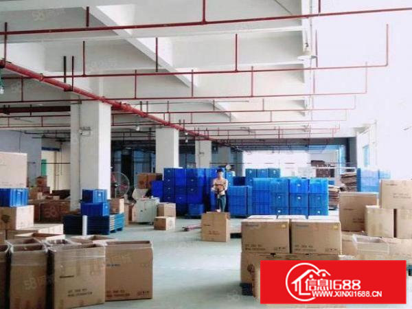 九成新装修！工业区二楼整层1600平方，可分租，水电齐全