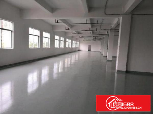 沙井步涌楼上带装修厂房招租100平起分