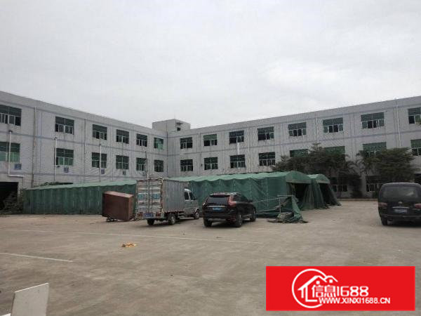 凤岗五联新出独院厂房，独栋单层面积1800平方，超大空地