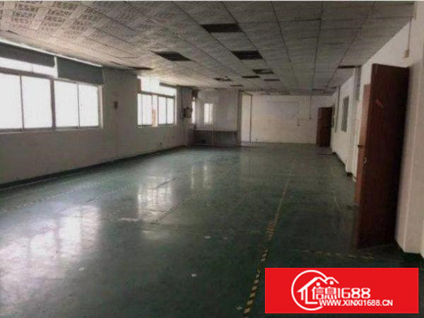 平湖上木古工业楼上1000平标准厂房精装修招租