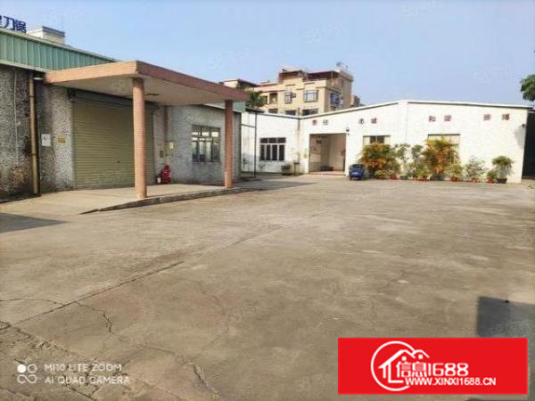 常平新空出单一层独院钢构厂房有装修水电齐全