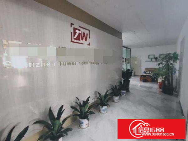 福永桥头新出楼上480平方精装修厂房出租