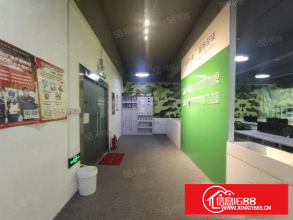 宝安西乡银田工业园楼上带装修380平厂房转租拎包入驻