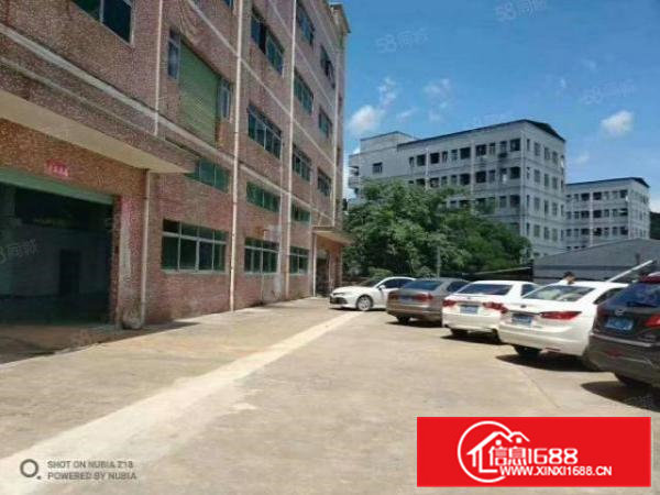 凤岗雁田新出一楼二楼各1150平厂房出租可分租