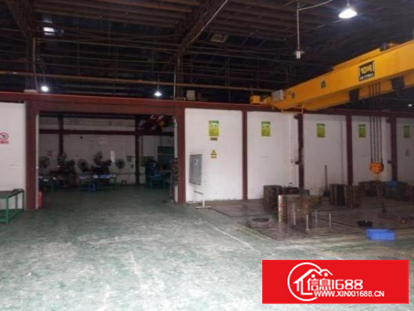 茶山横江村工业园1楼480平模具注塑厂房出租