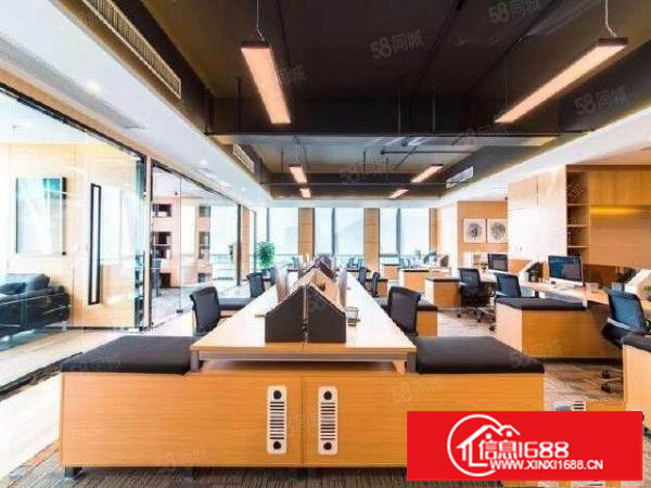 中心城办公室330平精装修带家私形象好商业红本出租厂房