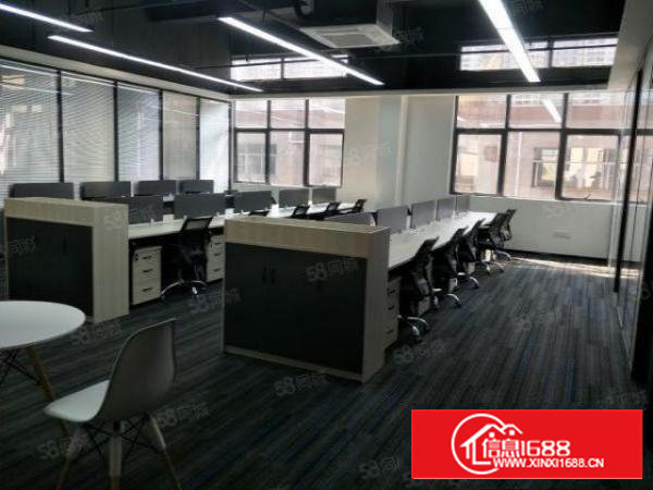 西乡原房东写字楼100平起租，有500平一层精装修写字楼