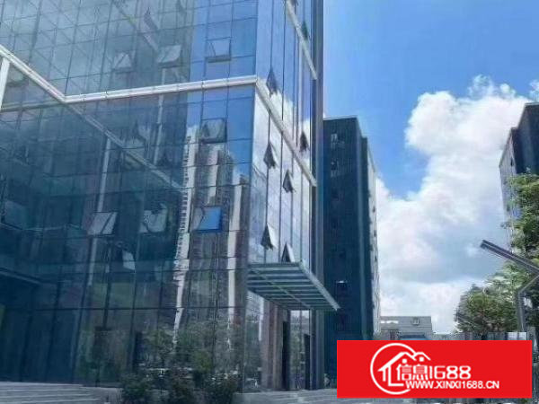 坂田十号线地铁站，全新装修写字楼出租