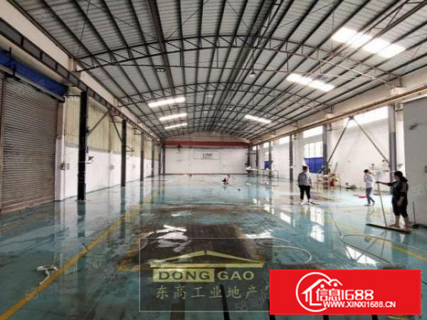 工业园区，勒流950方地坪漆带办公，形象好电大
