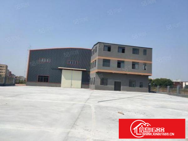 狮山镇长虹岭工业区博爱路边4280平方全新独院厂房出租。