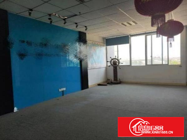 沙井沙三松福大道边上，楼上1600平带装修，前台办公室，