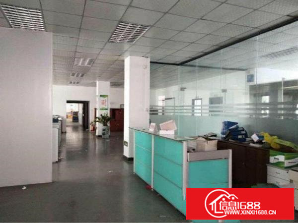 龙城新出原房东二楼带装修厂房1600平招租