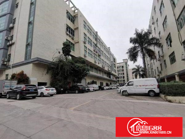 横岗新出原房东楼上带豪华装修厂房3300平，配电大