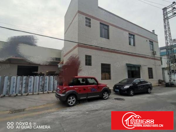 横沥镇原房东精装修带行车单一层10高配套齐全无公摊厂房出租