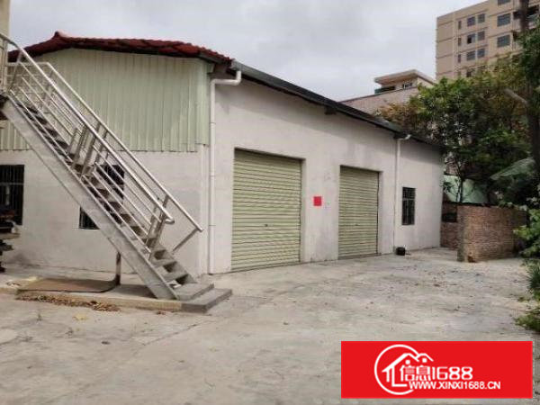 大岭山镇大沙村独栋单一层钢构300平厂房出租