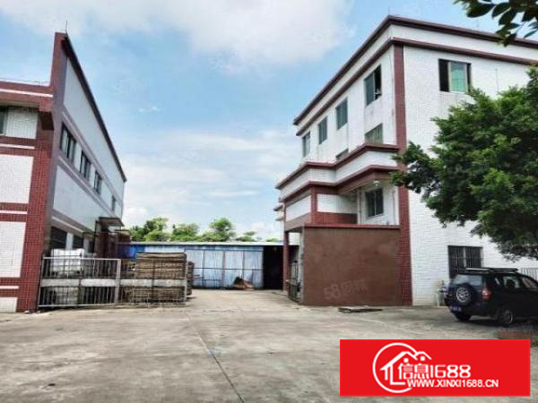 中高12米，均安2480方带吊机钢构，空地大，可办环评！