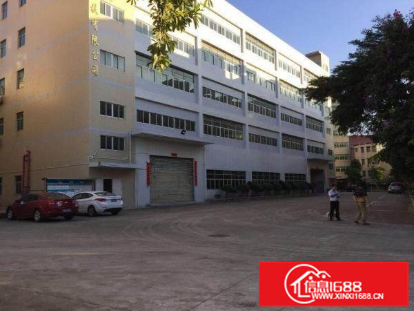 横岗大康沙荷路旁原房东工业园1500平整层起招租