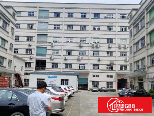 寮步上屯工业区新空出9成新二楼600平厂房出租13元全新装修