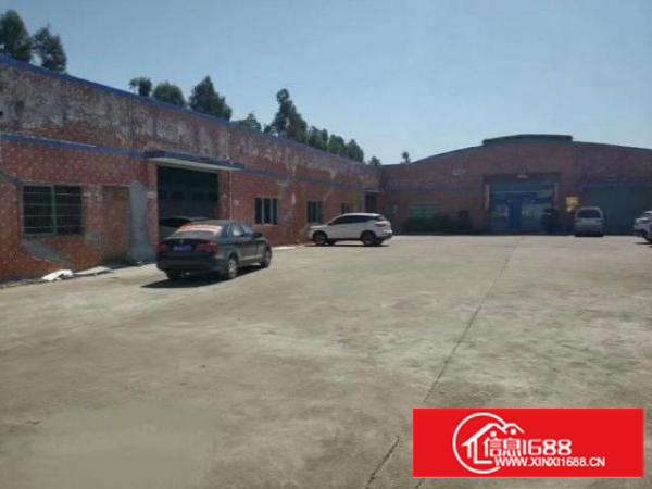 万江环城路旁单一层钢结构带隔热厂房2200平方出租;可办环评