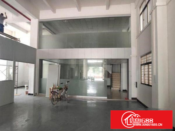 浮岗标准厂房出租一楼750平5米高装修阁楼可办环评