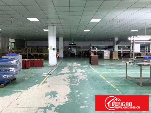 清溪大利新出厂房楼上带装修800平米出租，水电齐全