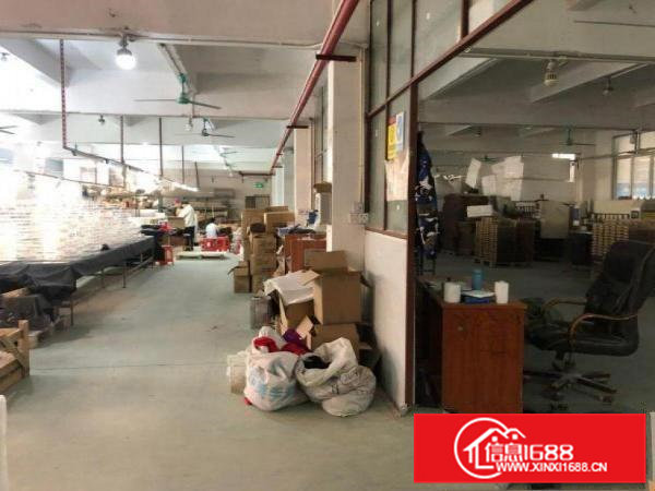 赤坎带现成地坪漆!玻璃办公室!水电齐全800平