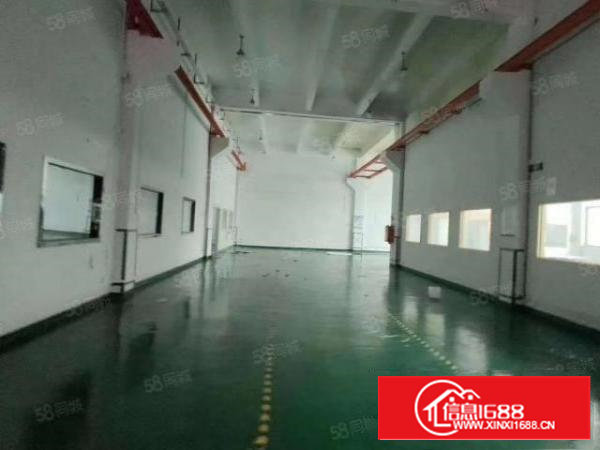 沙井西部标准厂房一楼2300平6米高牛角现成行车