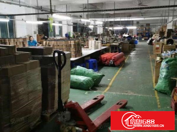 观澜福民新出楼上一整层带精装修厂房出租1200平方