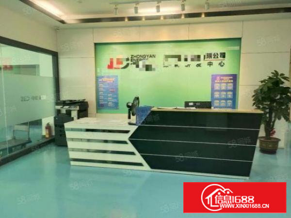 长城工业区3楼1000平米，豪华前台，精装办公室，车间水电齐