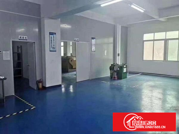 长安厦边楼上新出880平厂房出租带办公室精装水电齐全