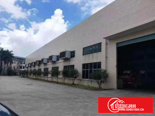 单一层钢构厂房园区环境高端大气上档次