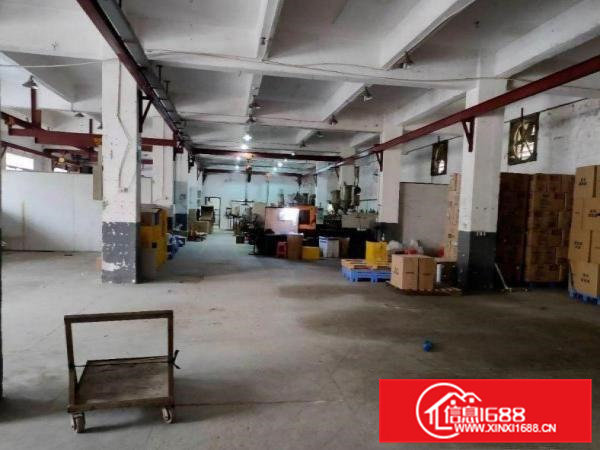 茶山圩刚空出1310平一楼标准厂房，原房东现成装修配置