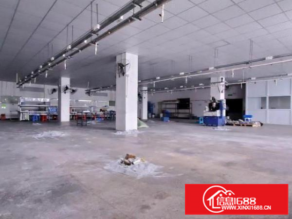 后亭工业区楼上850平厂房出租精装修