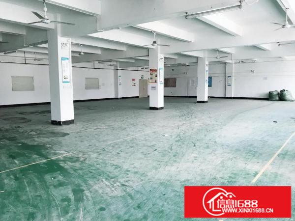 横岗西坑新出2楼400平低价厂房出租有电梯可分租公摊小合同长