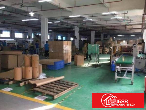 长山头出租原房东一楼标准厂房500平，高6米，可办环评