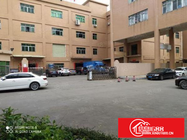 黄江镇工业园区二楼1350平水电齐全3吨货梯2.2米乘2.2