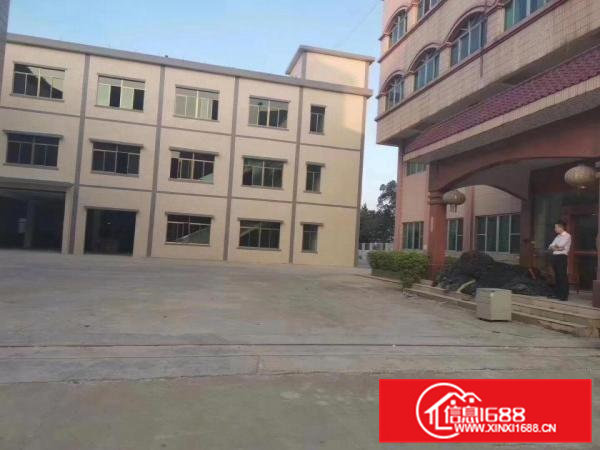 黄江镇高速出口原房东独院5000平方厂房出租工业用地可办环评