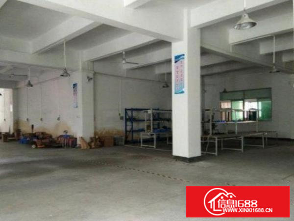 清溪松岗村急租楼上厂房480平米