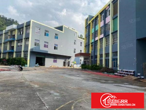 布吉南岭百门前工业区附近独栋三层4800平方厂房出租可分租