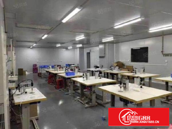 西乡九围富源工业城独栋红本厂房楼上精装修650平出租