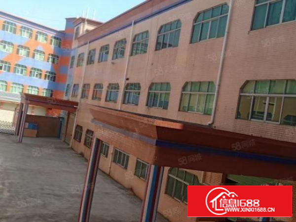 一手房三层独院厂房含宿舍带装修6700平米有大院子可免费使用