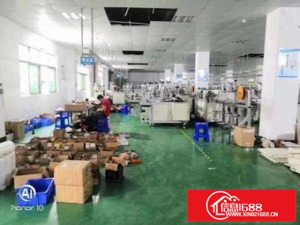 福永凤凰大型工业区一楼1400平米精装修厂房出租